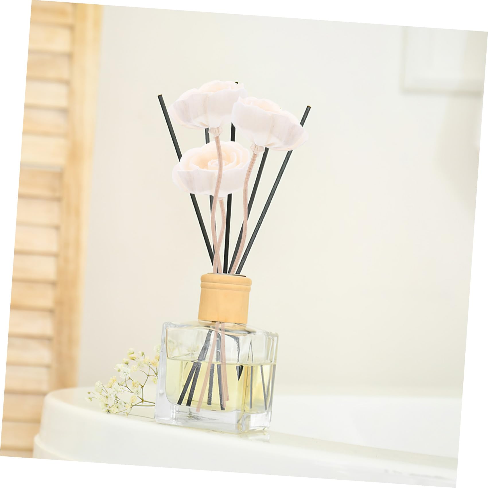3 Set Di Diffusori A Bastoncini Con Motivo Floreale Per Profumare Gli Ambienti 10 Pezzi*3