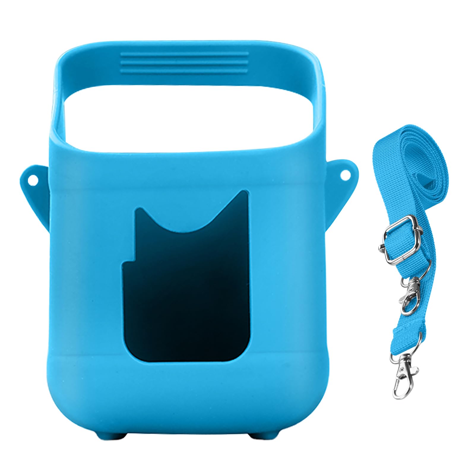 Coque en Silicone pour l'audio Player Toniebox 1 et 2, Étui Protecteur Souple avec Poignée Facile à Transporter, Protection Antidérapante Compatible