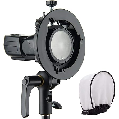 Godox S2 Speedlite houder S-type, Square Round head Flash