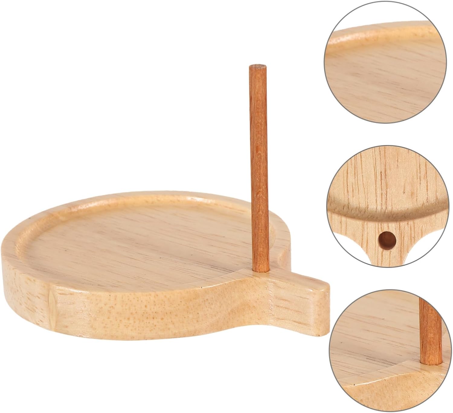 DOITOOL Wooden Beading Tray for Jewelry Making Beads Craft Accessory Thread Spool Holder for Boys and Girls and Adults