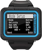 Vista 4 de Shearwater Research Ordenador de buceo Peregrine Adventures Edition Negro