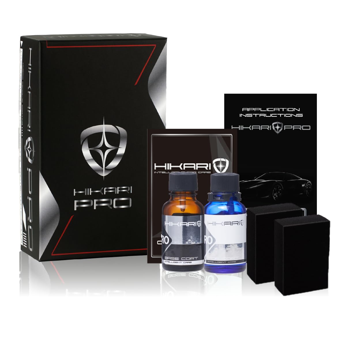 HIKARI PRO 10H ハイブリッドセラミックコーティング Amazon | セラミックコーティング 車 ディーラー 売上No.1 ガラス