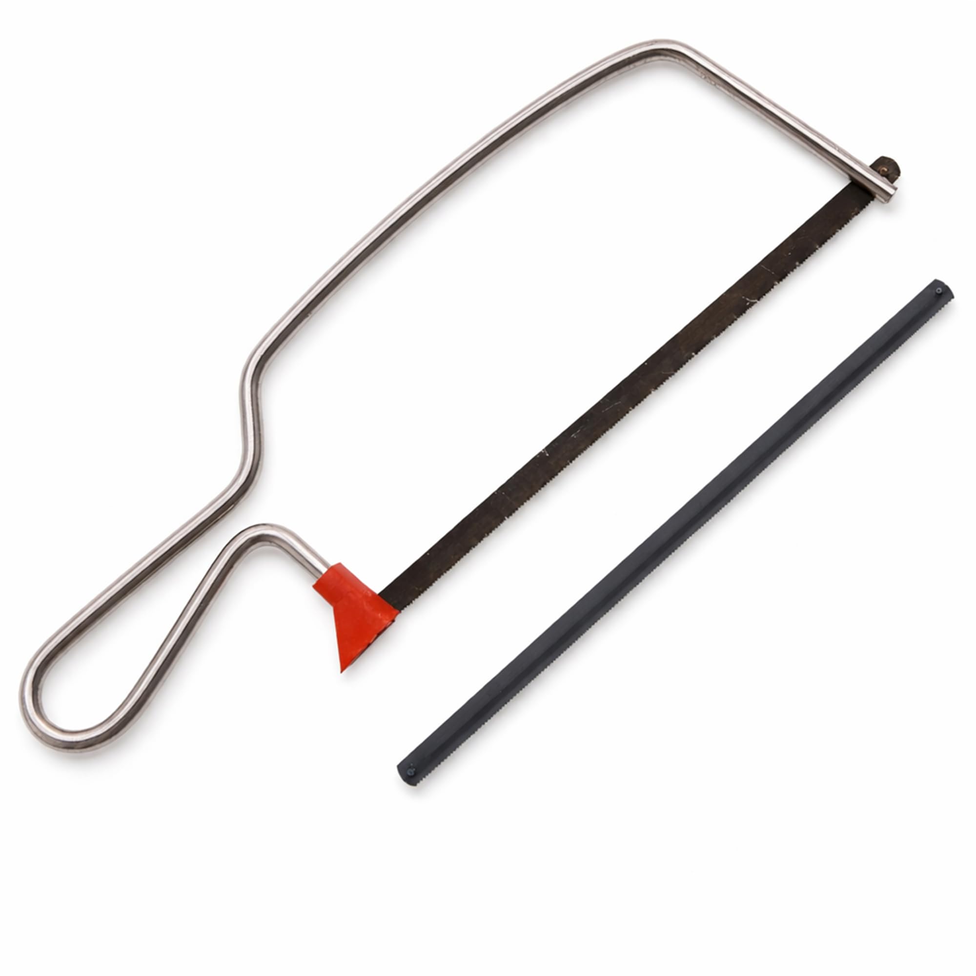D.a.y. Republic Single Hacksaw Compact Mini Hacksaw & Junior Hack Saw Set – Simple Replacement – Standard Sizes – Fine Tooth Cutting Blade For Cutting Plastic & Wood, Great For Diy & Craft Projects (Single Hacksaw)