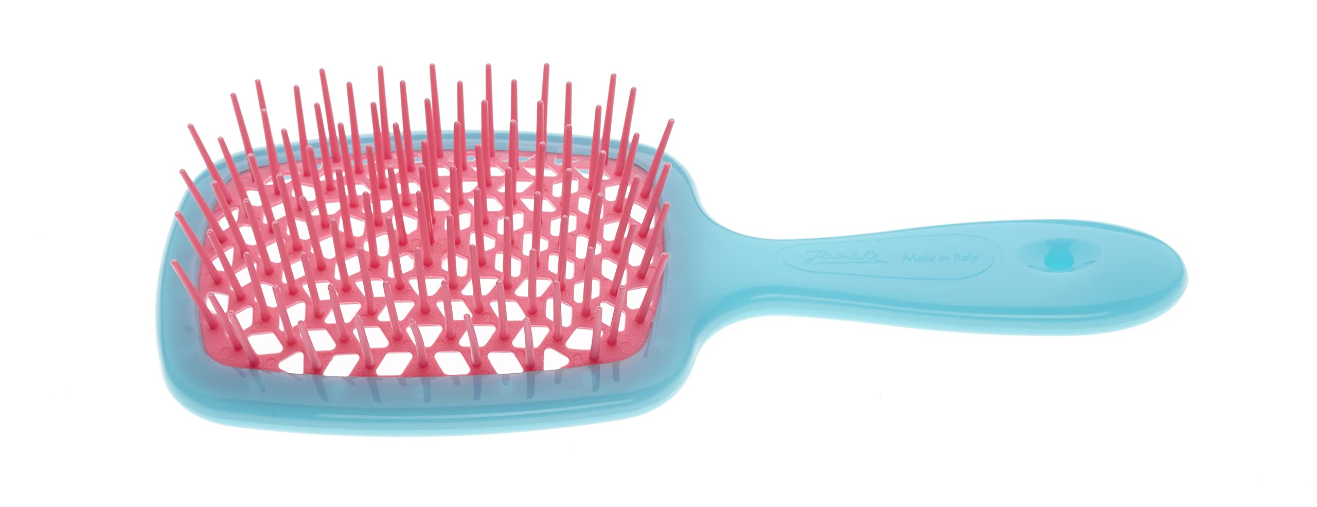 Superbrush Brush Blue/Pink Detangles Gently and Effectively