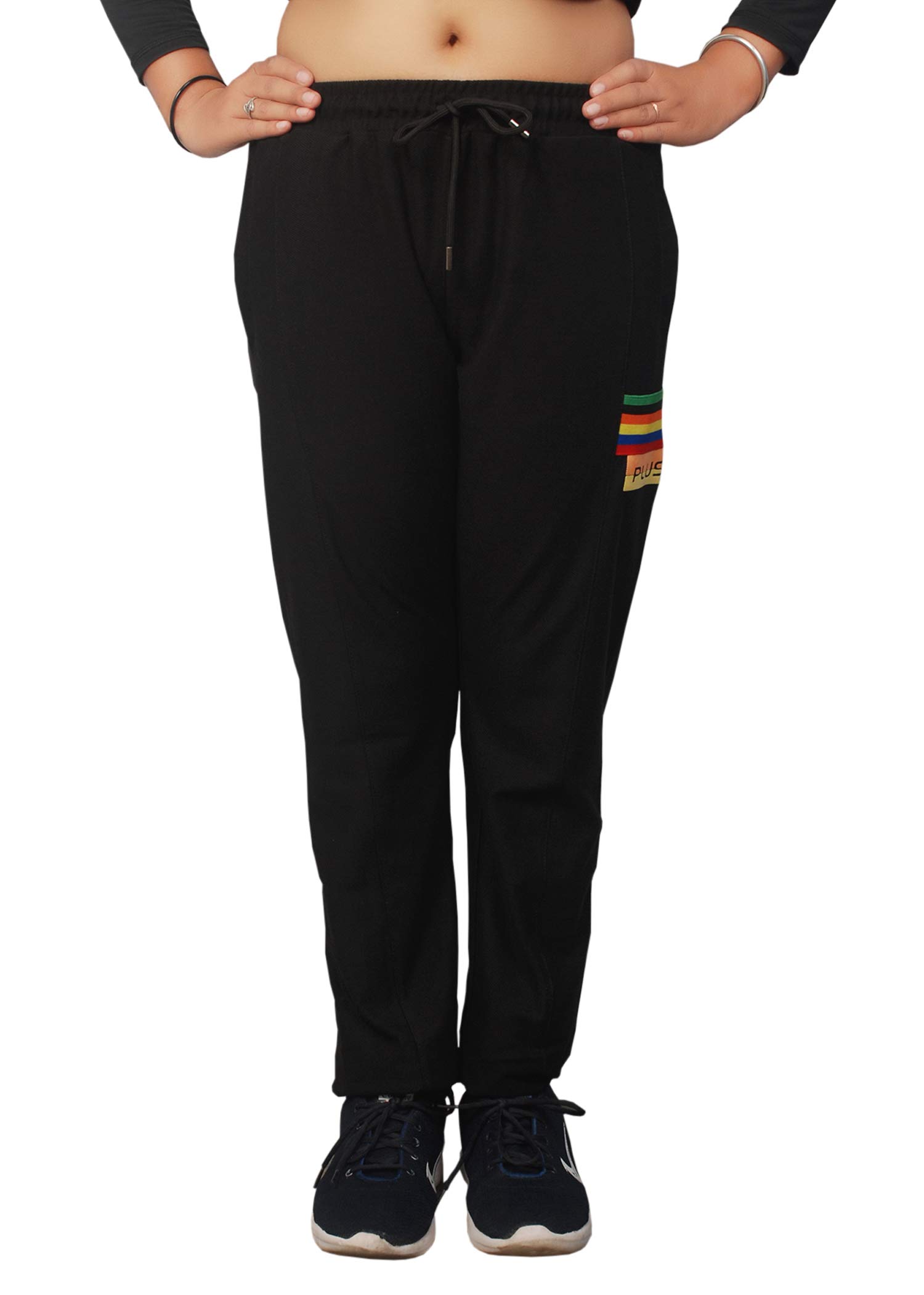 Womens Regular Fit Trackpants/Joggers/Pyjama/Lowers(Navy, Black, Olive)-image-43
