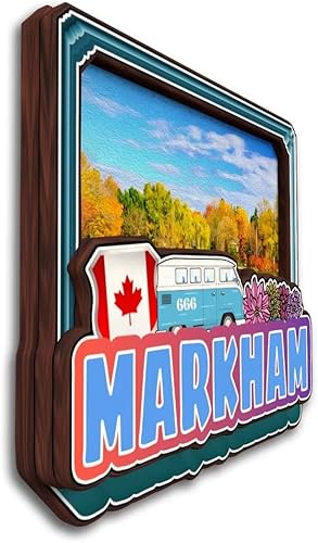 Miniatura 8 de Niagara Falls Ontario Canadá - Imán para nevera de madera 3D hecho a mano para viajes, ciudad recuerdos, nevera, regalo para decoración del hogar,