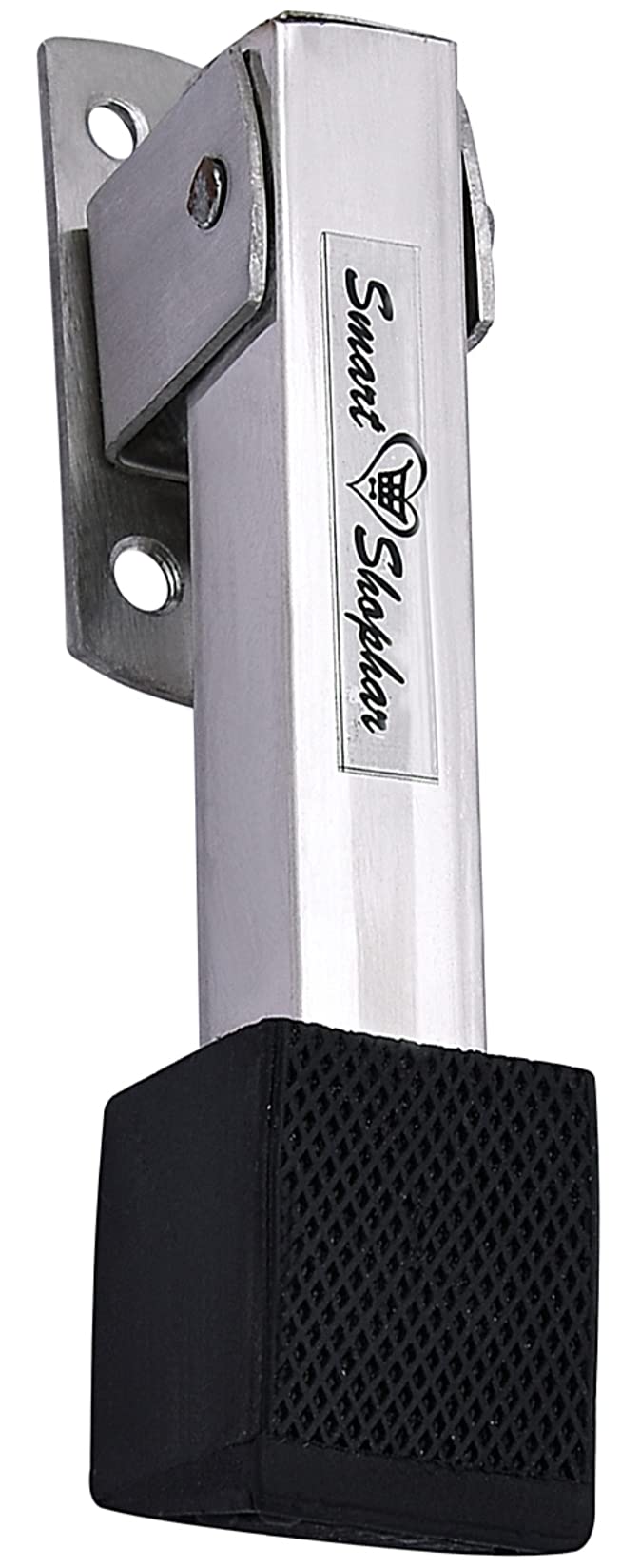 Smart Shophar Stainless Steel Akom Door Stopper 5 Inche Silver Pack of 1 / Door Mounted with Rubber Tip Bottom for Home, Office, Bathroom/Slip-Resistant for Tiles, Carpet, Wood or Laminated Floors (B06Y5M5S84) Amazon Price History, Amazon Price Tracker