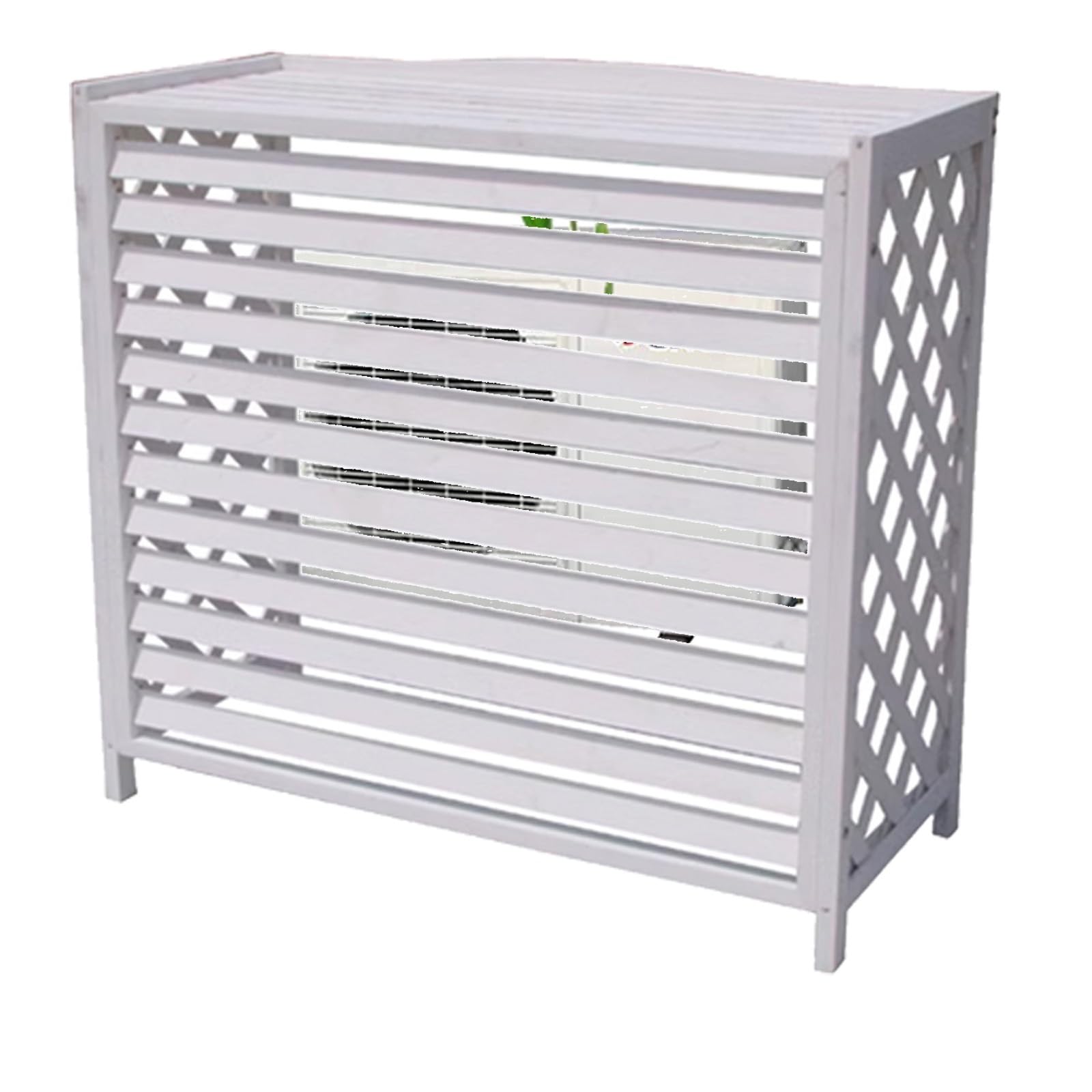 Écran de protection pour climatiseur pour sublimer votre terrasse fleurie