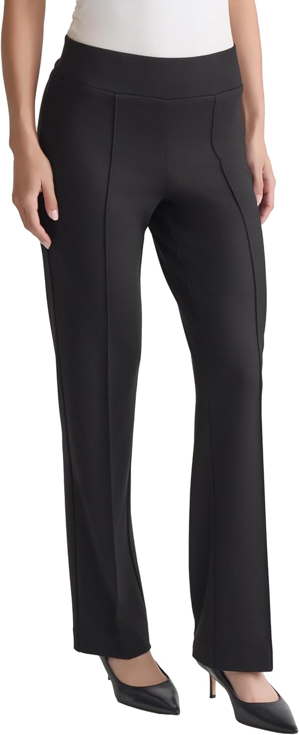 Jones New York Womens Stretch Knit Pull-on Pants - Image 3
