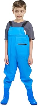 VicBre Kids Chest Waders,Fishing Waders for Boys and Girls