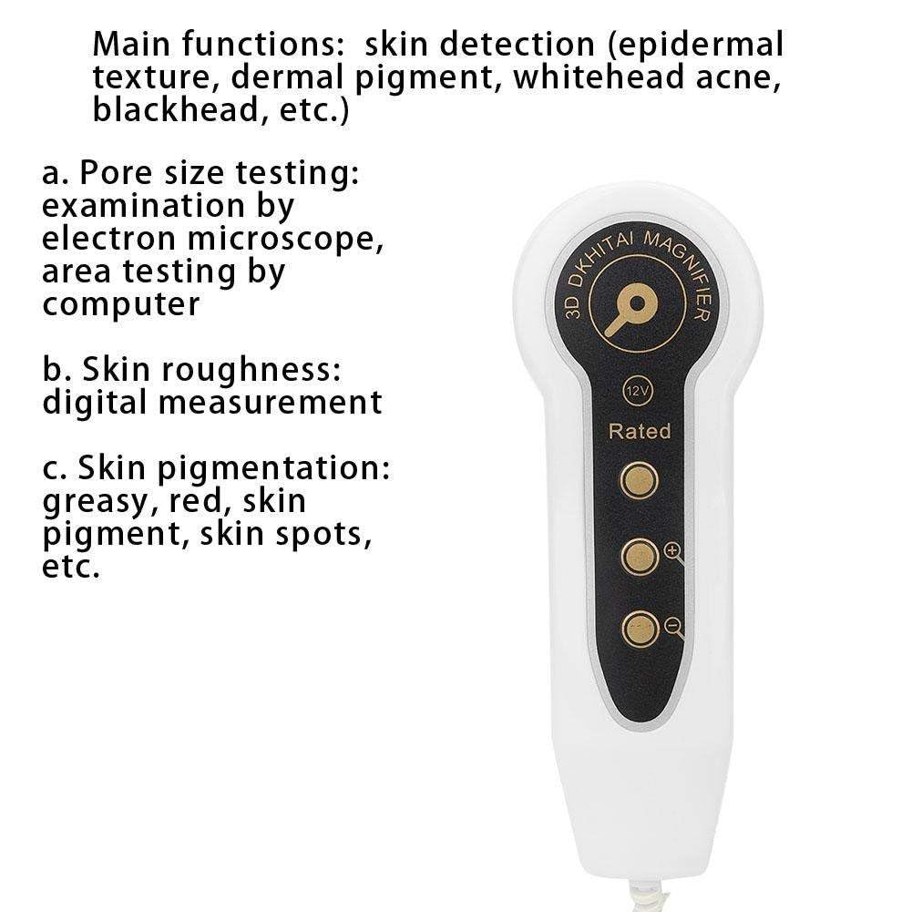 Haut- Und Haaranalysegerät – 50-Fache/200-Fache | Vergrößerung, Für Haut, Haar Und Kopfhaut – 9-Zoll-Lcd-Bildschirm, Haarfollikel-Analysegerät, Für Den Heimgebrauch