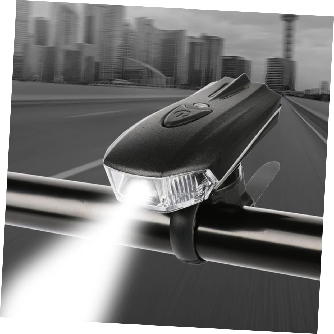 Balacoo Cycling Light Set Front Rear Bike Safety Lamp Rechargeable Waterproof Night Riding for Cyclists