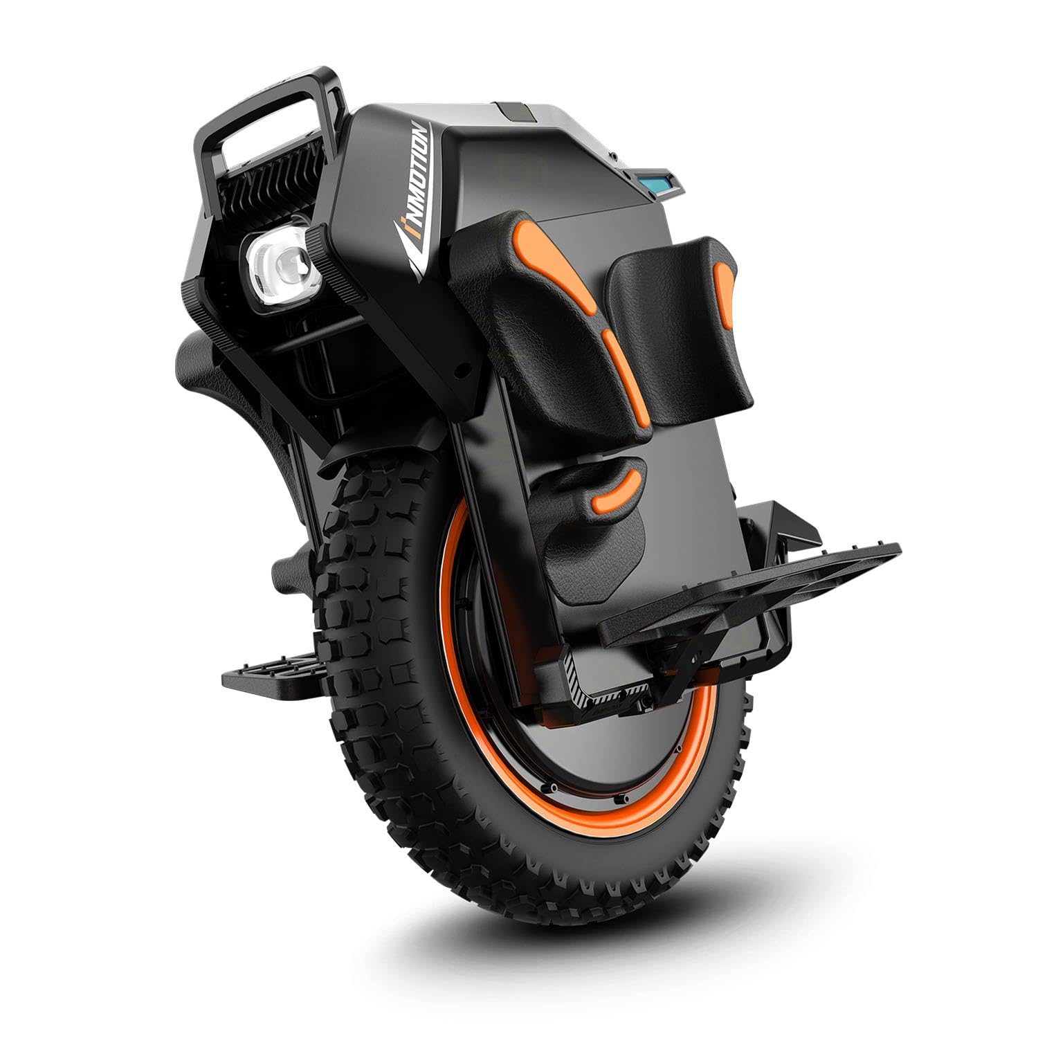 Inmotion Einrad Elektrisch V14 50S Adventure, Erwachsene, Schwarz, Motor 4000W, Reichweite bis zu 120km, Geschwindigkeit auf 25 km/h begrenzt, Luftreifen 16''
