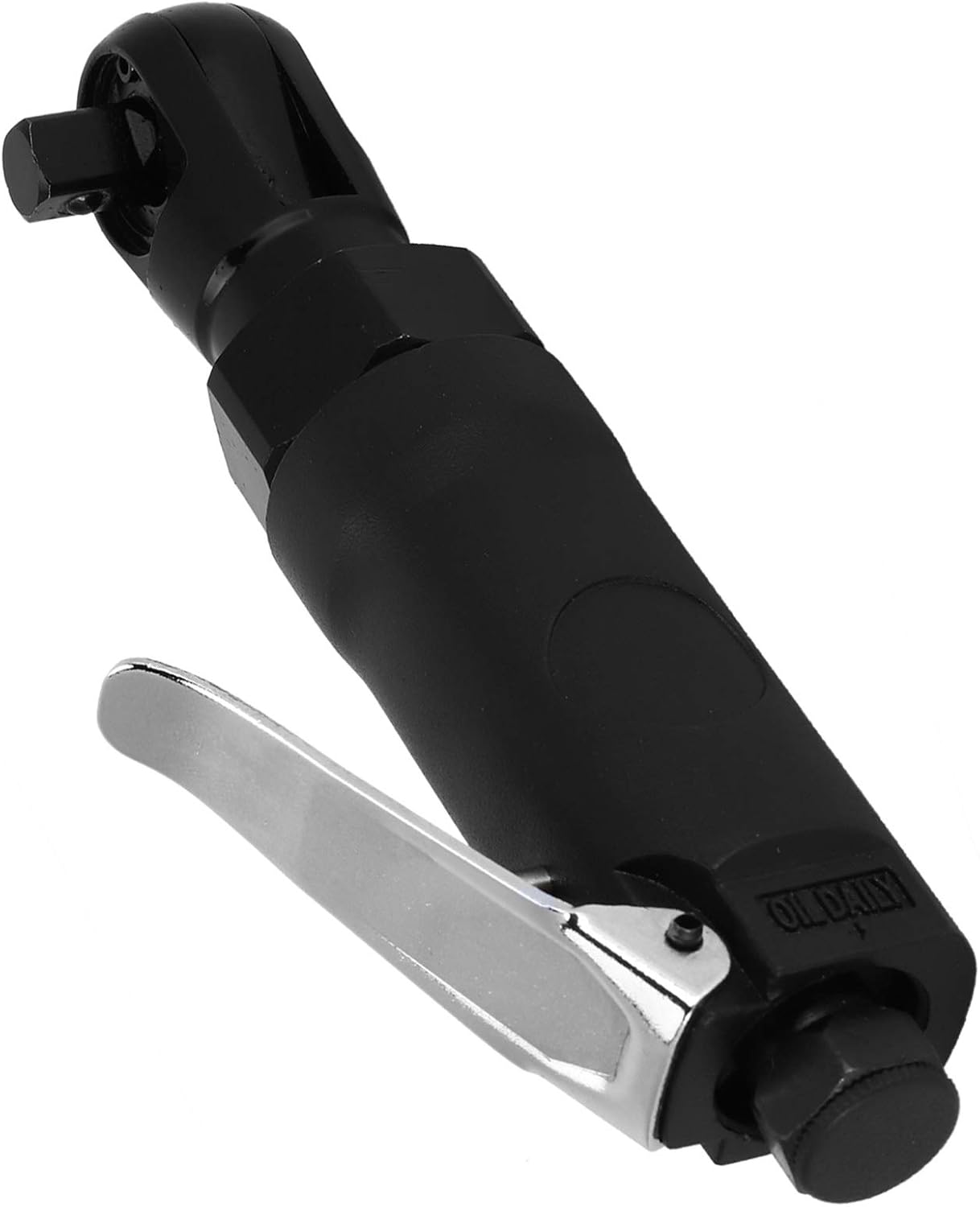 3/8 Mini Ratchet Wrench, Portable Pneumatic Hand Tool, Lightweight Zinc Alloy - Forward and Reverse Control, Powerful Torsion for Tight Spaces and Removal
