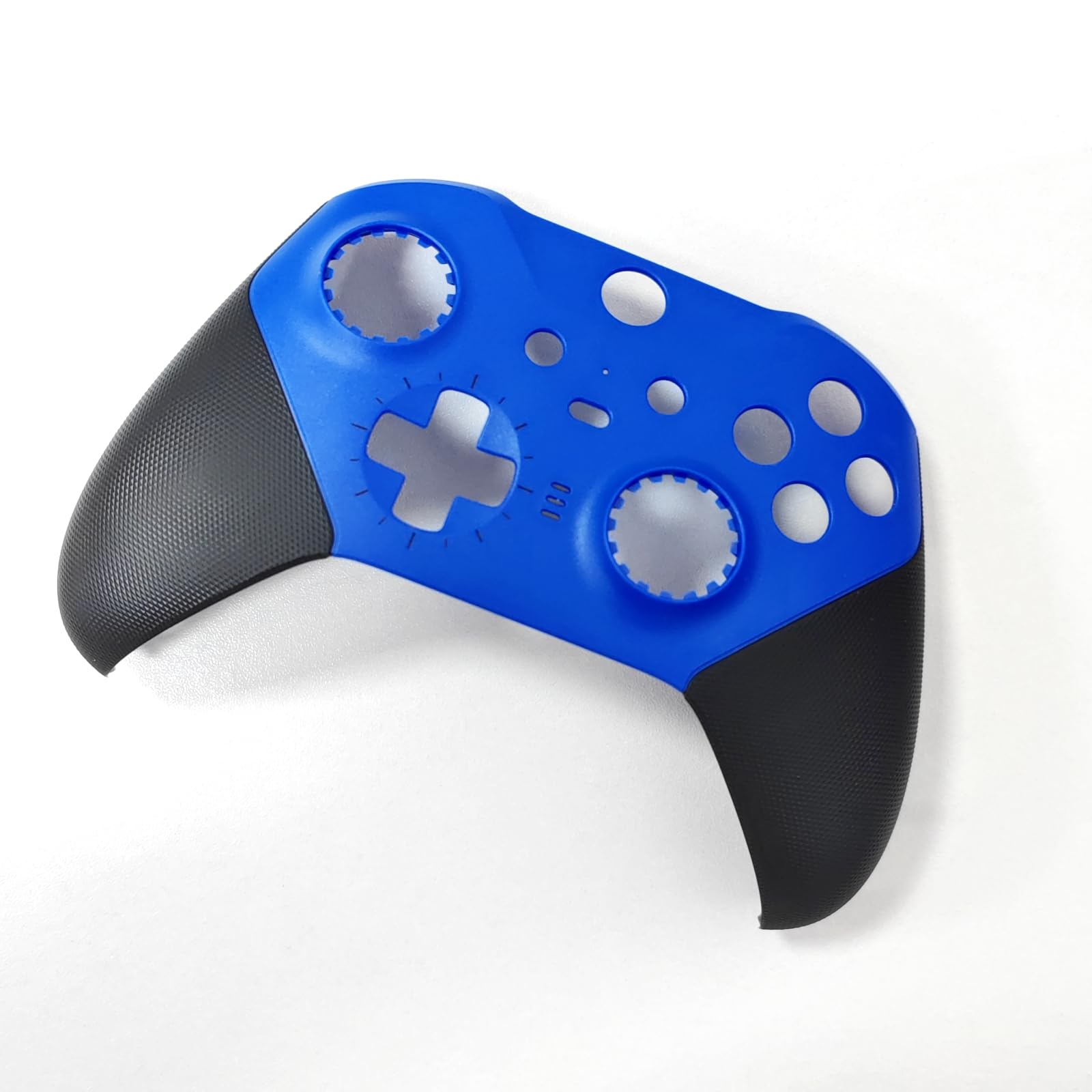 Hzxkqmil Boîtier de Remplacement Coque Avant Coquille Plaque Frontale Accessoires de Couvercle pour Xbox Manette Elite Series 2, Anneaux de Joystick Inclus, Bleu