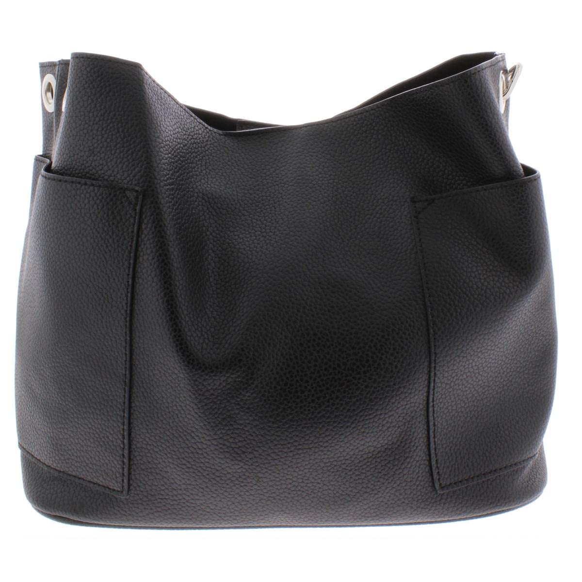 Steve Madden Women's Boho Bucket Hobo Bag, Black, One Size