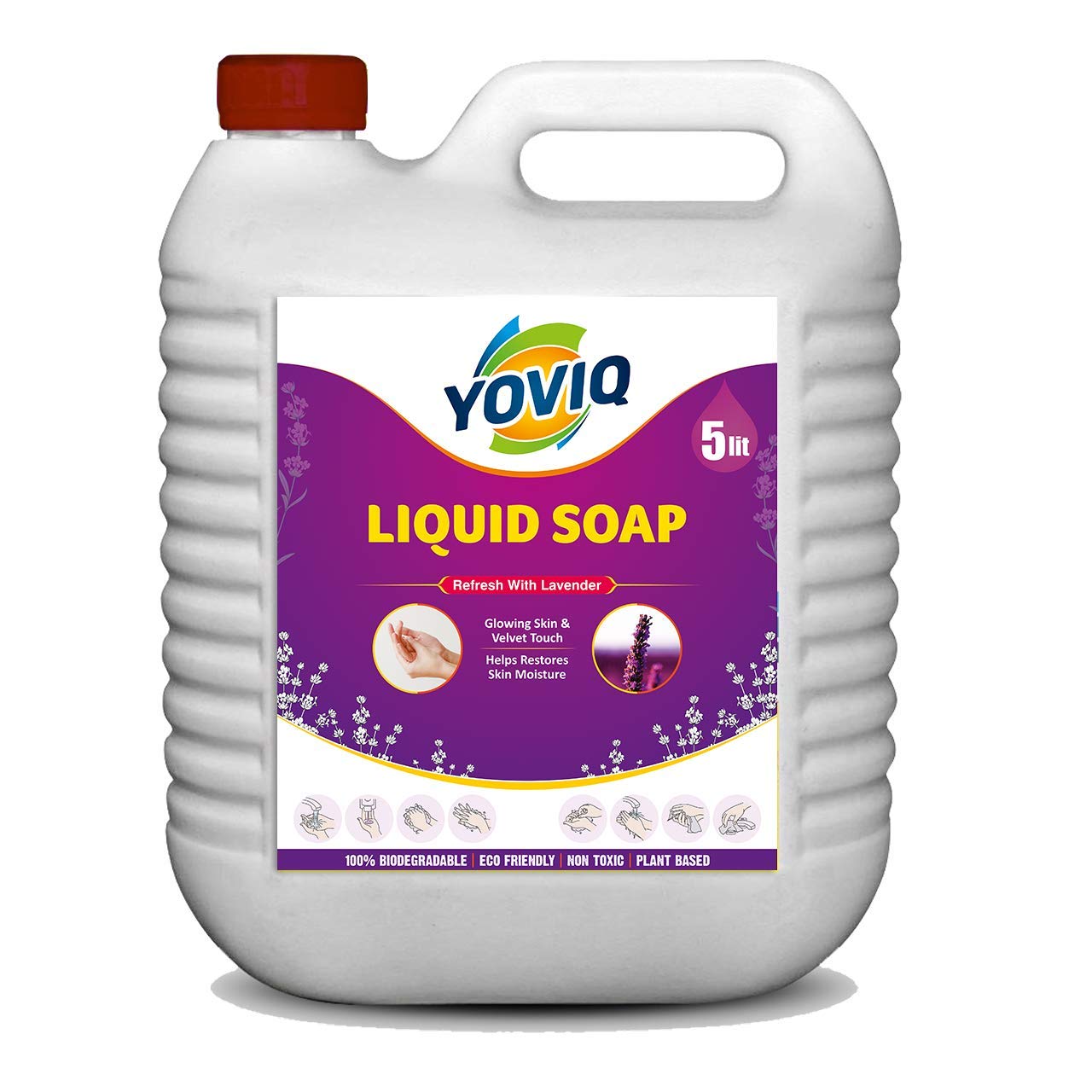 Buy Yoviq Skincare Antibacterial Handwash Liquid Soap 5 litre Flavor