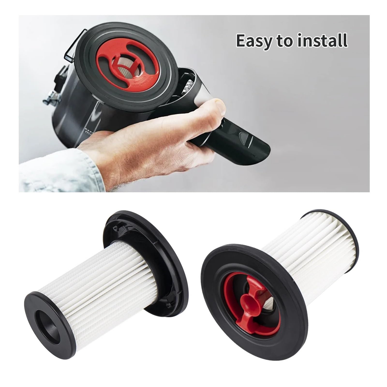 HEPA-Filter-Ersatz, Kompatibel Mit Bosch Unlimited Gen2 Serie 8 Akku-Staubsauger(4pcs)