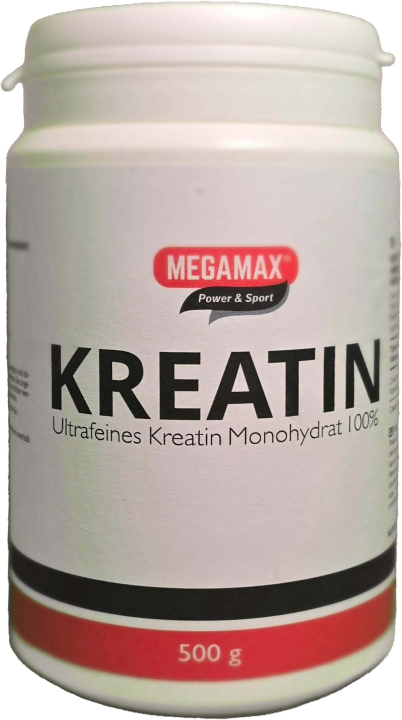 MEGAMAX Creatine Monohydrate Contents: 500g Powder