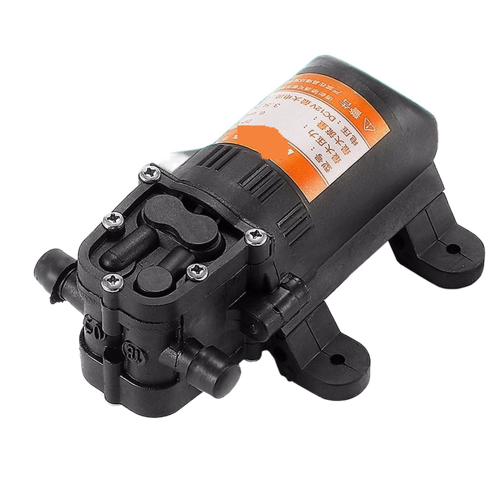 Water Pump, DC 12V 70PSI 3.5L/min Black Micro High Pressure Diaphragm Water Sprayer Car Wash 12 V Agricultural Electric Pump