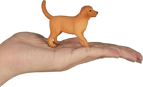 Miniatura 4 de Mojo Fun 387205Golden Retriever PuppyFamilia de realista perro raza Toy Replica