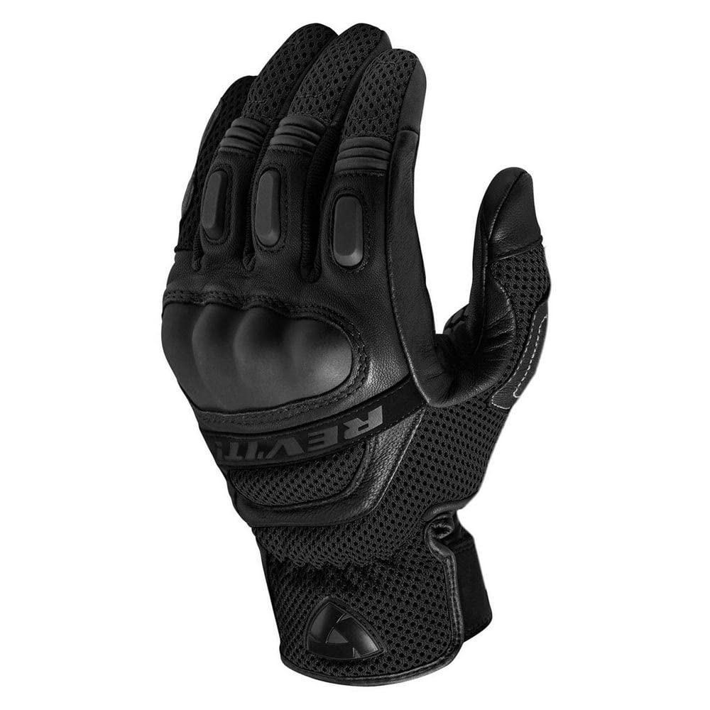 Revit Dirt 3 Guanti Motocross, nero/nero, XL
