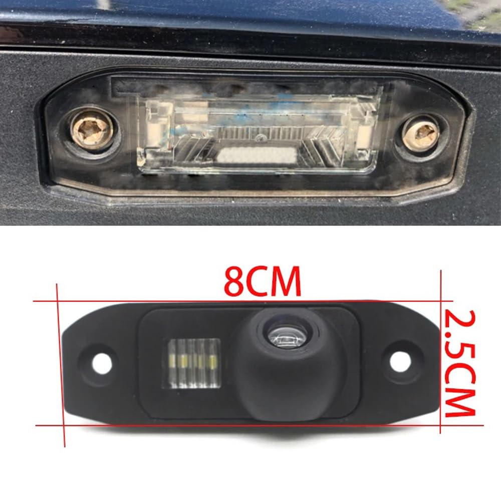 Achteruitrijcamera Auto Achteruitrijsysteem Afstandslijnen Kentekenplaatverlichting Volvo Achteruitrijcamera Auto Achteruitrijsysteem Afstandslijnen Kentekenplaatverlichting Volvo