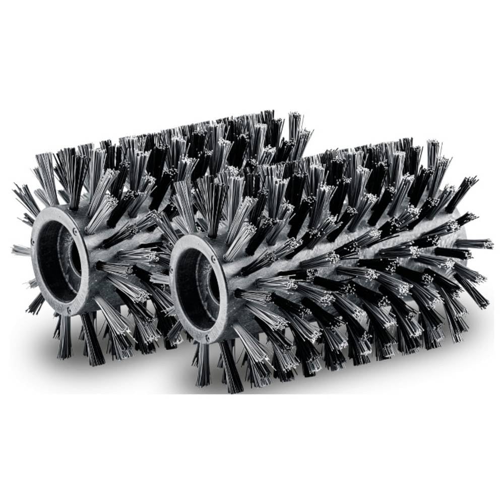 Kärcher Brush Rollers for Wood Surfaces PCL 6, Cleaning Wood Surfaces and WPC (Pack of 4)