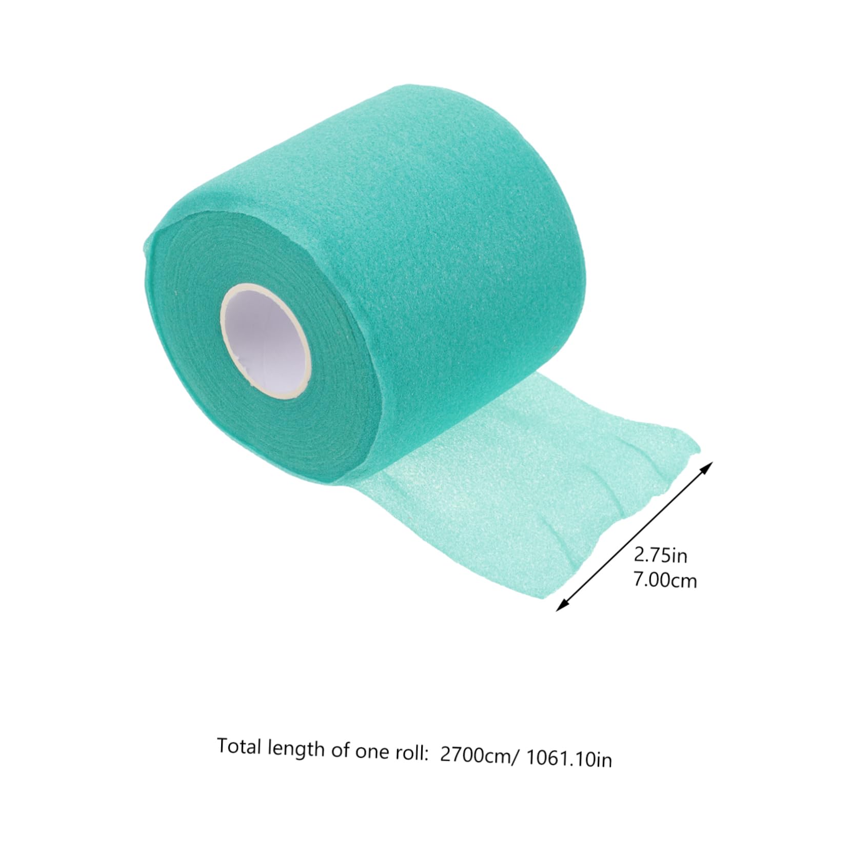 minkissy 1Roll Portable Athletic Wrap Elastic Sports Tape for Ankle Wrist Knee Support Cuttable Bandage Wrap for Athletes Shock Absorbing Material Deep