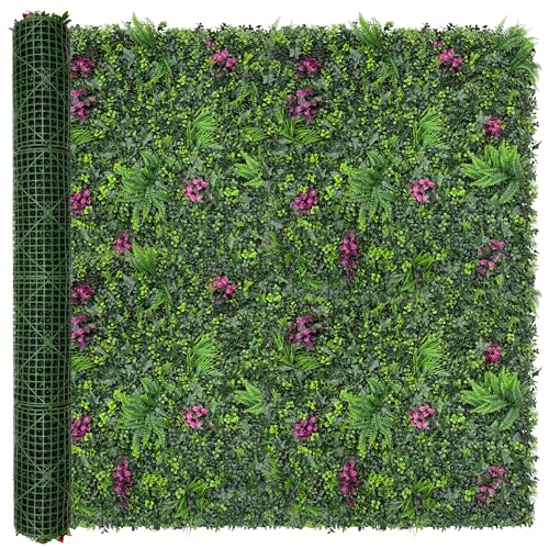 DOPGIB Greenery Grass Wall Boxwood Plant Roll: 72"x128"(64 SQFT with