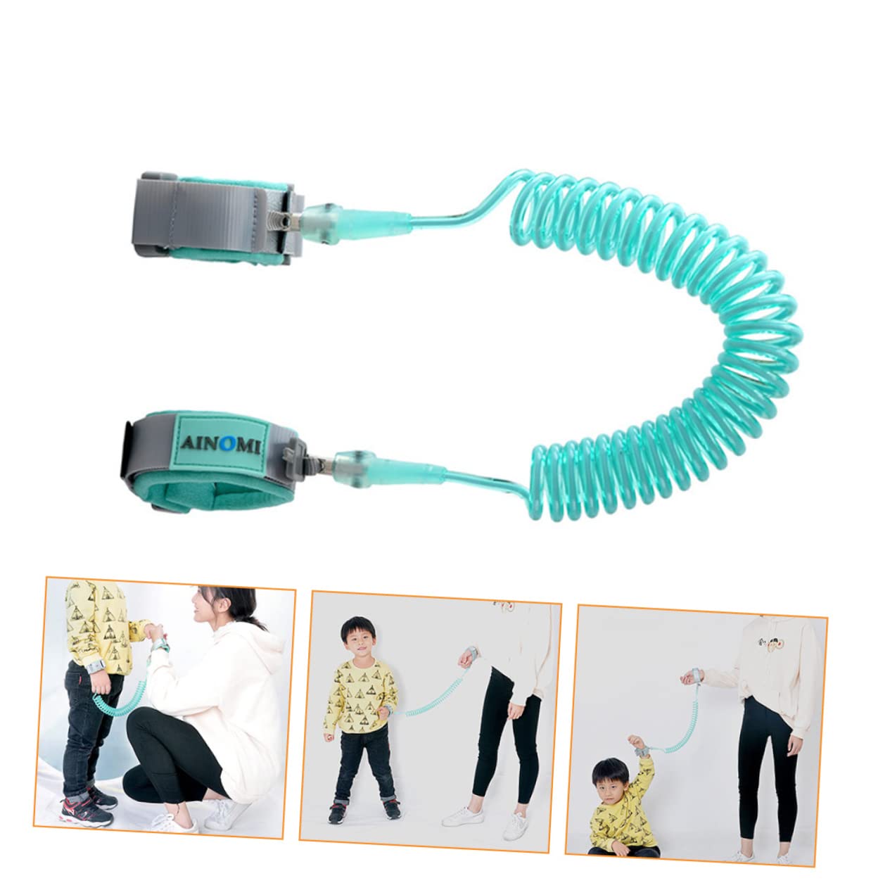 BESPORTBLE 1Pc Traction Rope with Lock Safety Lost Wrist Link for Boys for Shopping Traveling and Outdoor Activities