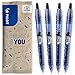 Pilot – Lote de 4 bolígrafos B2P Gel 0.7 – Bolígrafo roller tinta de gel – Retractable – Fabricado a partir de plástico reciclado – Begreen – Negro – Punta mediana