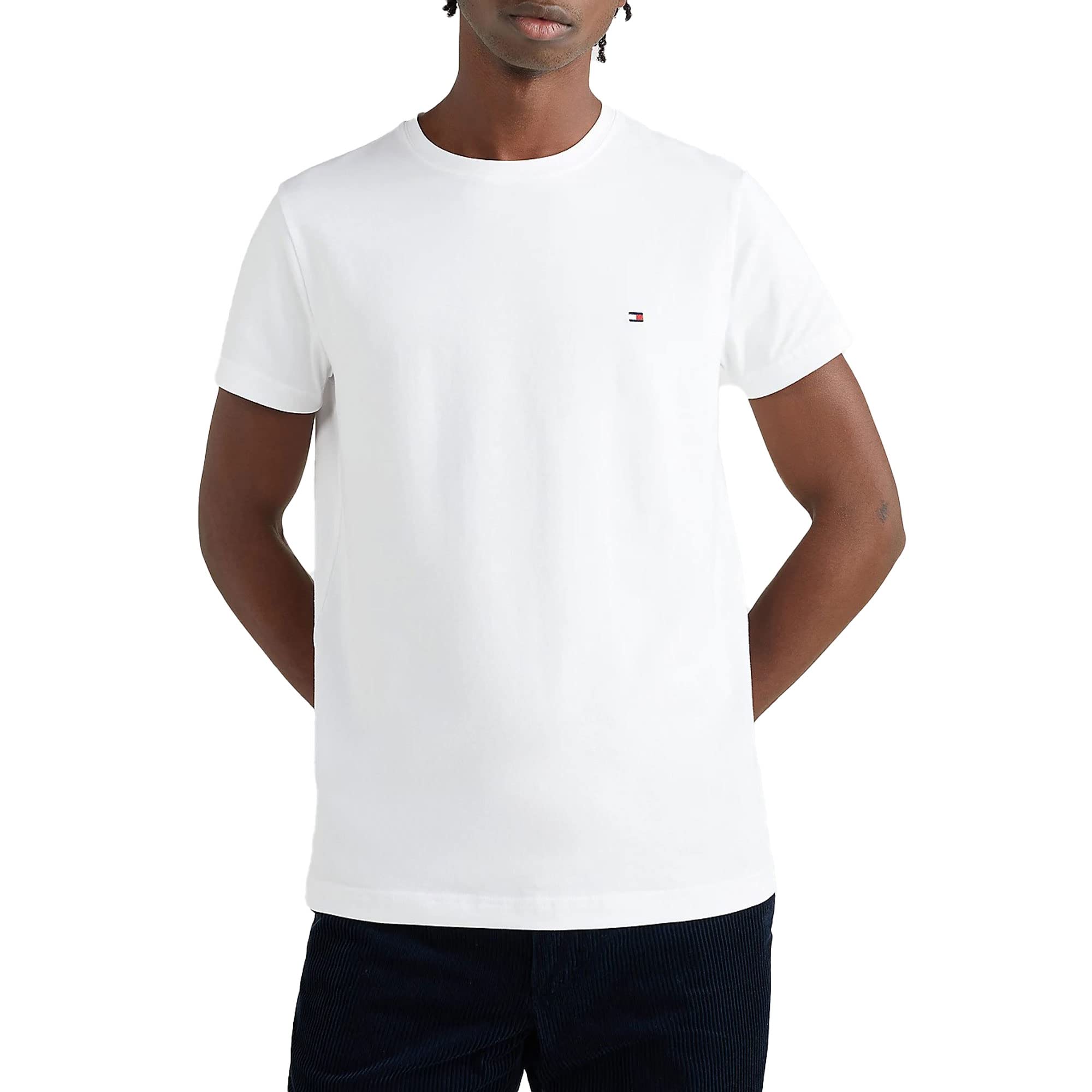 Men's Core Stretch Slim C-neck Tee Mw0mw27539 Short Sleeve T-Shirts (pack of 1)