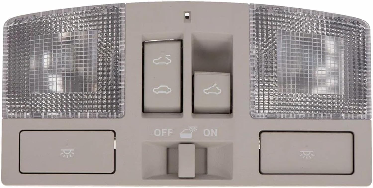 Car Sunroof Light Switch for Mazda 3 2010-2013 Car Roof Reading Light Bbm6-69-970 Console Map Lamp Interior Plastic with Sunroof Switch