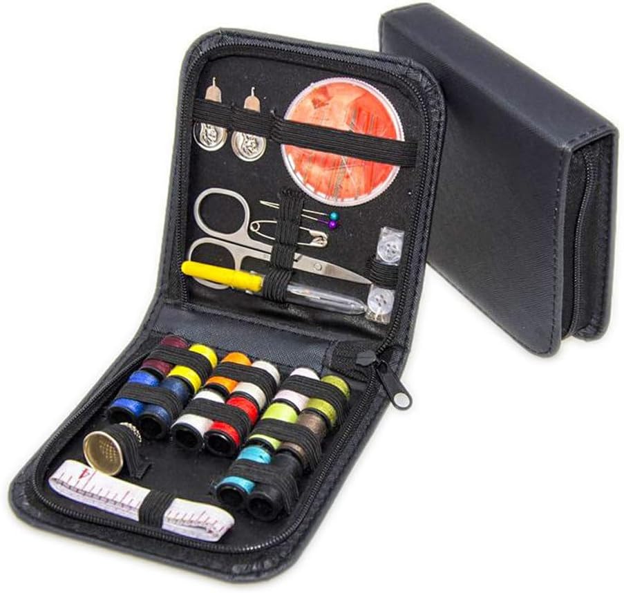 ASWRTYJO Sewing Kit Set Home Travel Portable Sewing Box 27 Pieces Sewing Sewing Combination Set