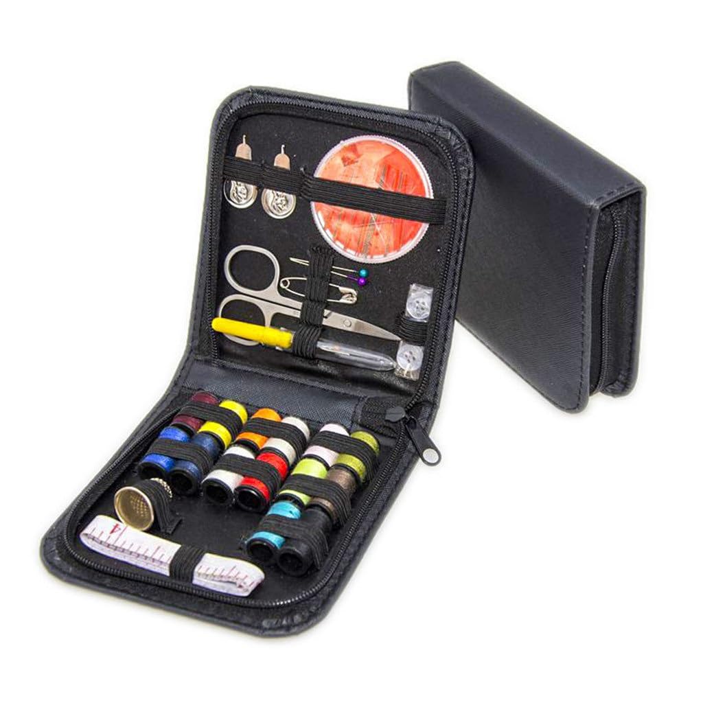 Kit de Costura portátil para Viaje en casa, 27 Piezas, Juego de Costura Combinado