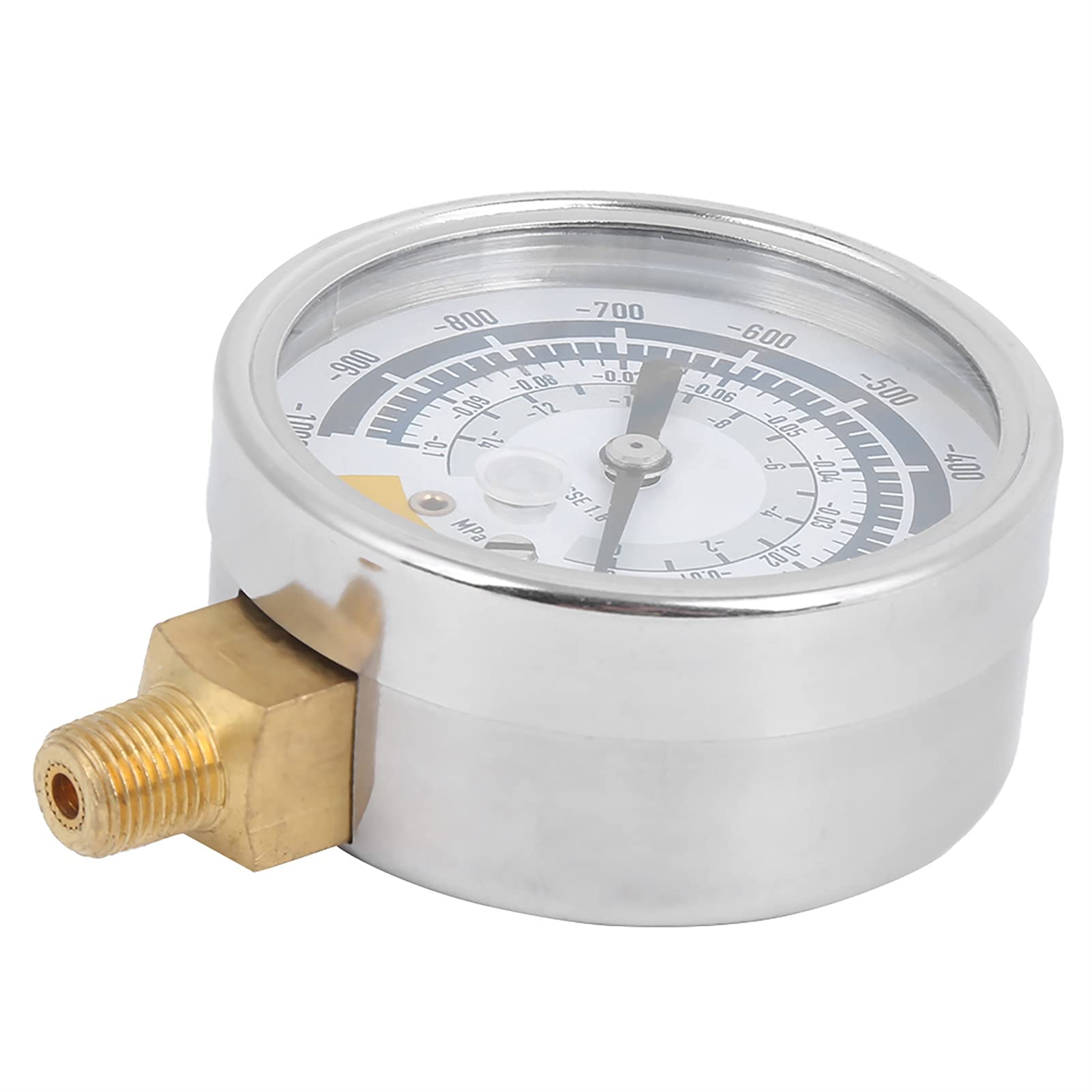 Manomètre précis 0-14 PSI, jauge de pression et jauge à vide pour pompe à vide, connecteur G1/4", outil de mesure industriel pour contrôle d'air