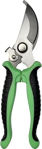 Generic Tijeras de podar de jardín, tijeras de podar de acero inoxidable antideslizantes de alta calidad, herramientas de mano para cortar y