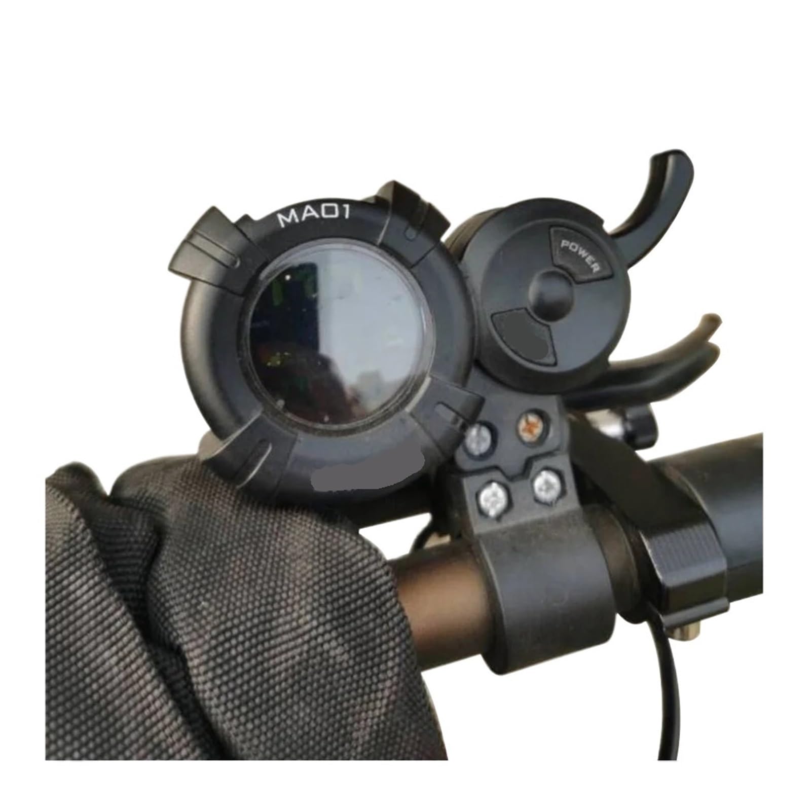 FLJ Interruttore acceleratore for scooter elettrico, for DAMAO, for display LCD MA01 36V 48V 52V 60V 72V Controller motore ad alta velocità Schermo di visualizzazione per monopattino elettrico