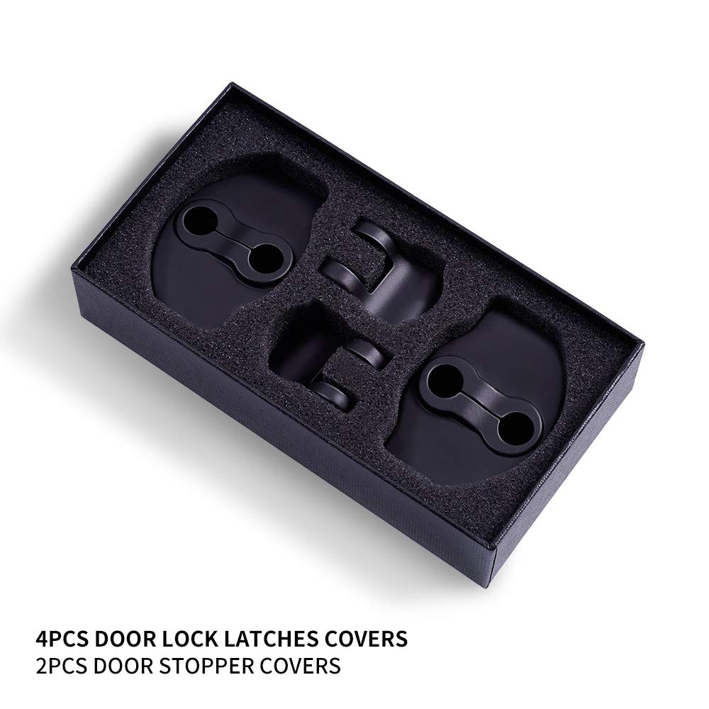 Buy Xipoo Tesla Model 3 Door Lock Cover Model Y Door Lock Cover