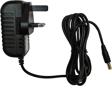 POWER SUPPLY FOR FOR THE YAMAHA EZ-310 KEYBOARD ADAPTER UK 12V 2 METER