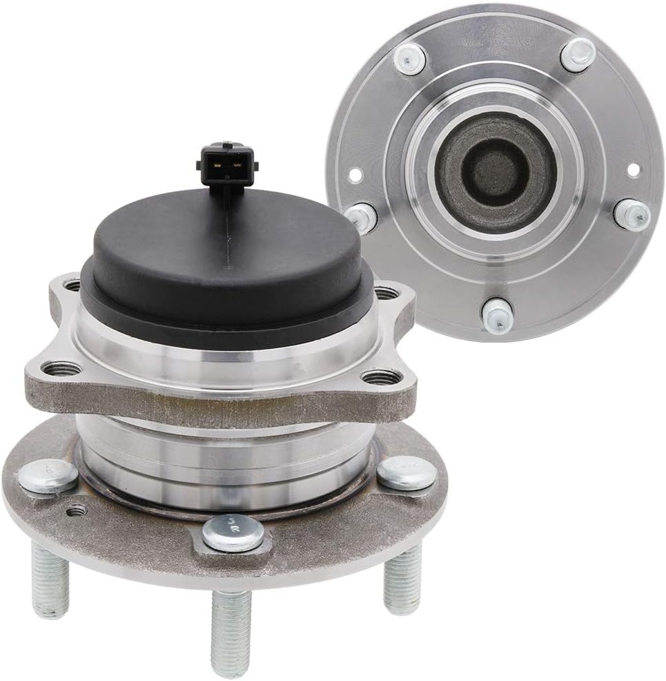 [2-Pack] 512326 - REAR Wheel Hub Bearing Assembly Compatible With [FWD ONLY] [Hyundai] 2007-2020 Santa FE, 2013-2018 Santa FE Sport, 2013-2019 Santa FE XL, 2007-2012 Veracruz, 2011-2015 KIA Sorento