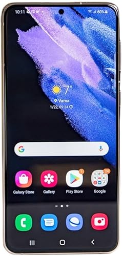 Teléfono Samsung Galaxy S21+ Plus G996U 5G, teléfono celular Android totalmente desbloqueado, cámara de grado profesional, video 8K, alta resolución