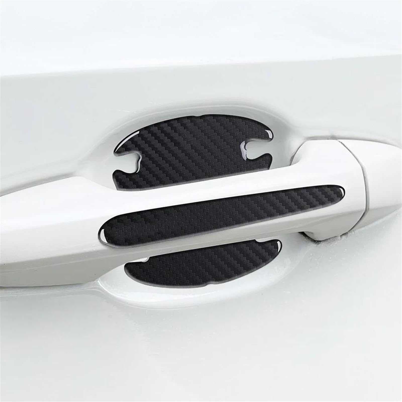 Protections Anti-rayures Pour Poignées De Porte Skoda Kodiaq - Lot De 8 Pièces, Adhésif Fort, Transparent Et Durable