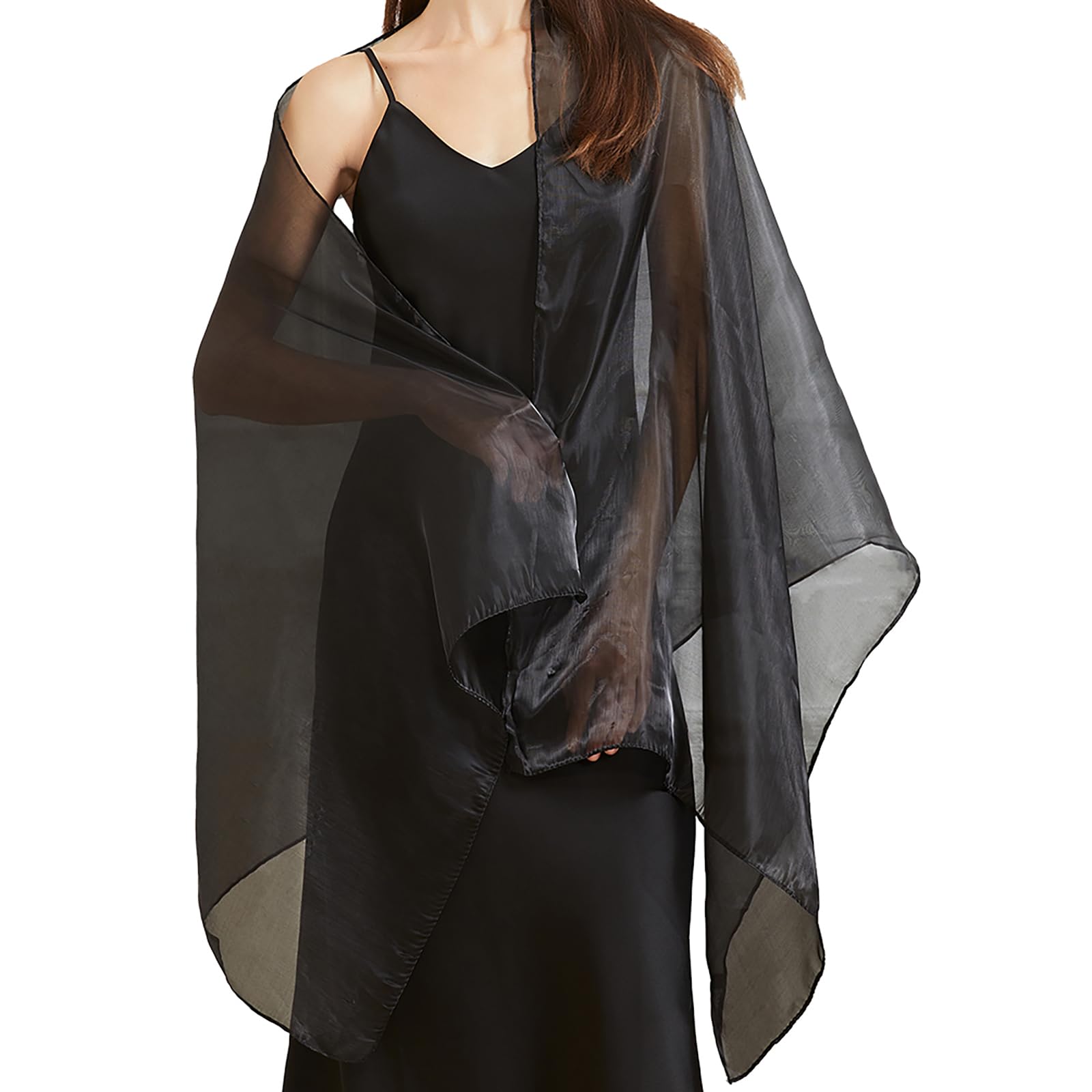 sheer evening shawls