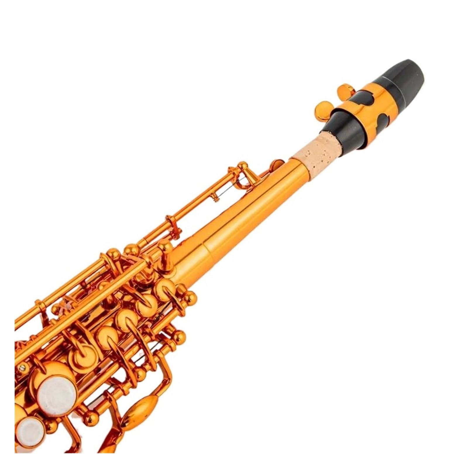 Sassofono Saxophone In Si Bemolle Strumento A Fiato Professionale Con Scatola E Accessori Sassofono