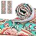 OUGAR8 Refrigerator Door Handle Covers Handmade Decor Protector for Ovens, Dishwashers.Keep Your Kitchen Appliance Clean from Smudges, Food Stains (Retro Rose, 14.5