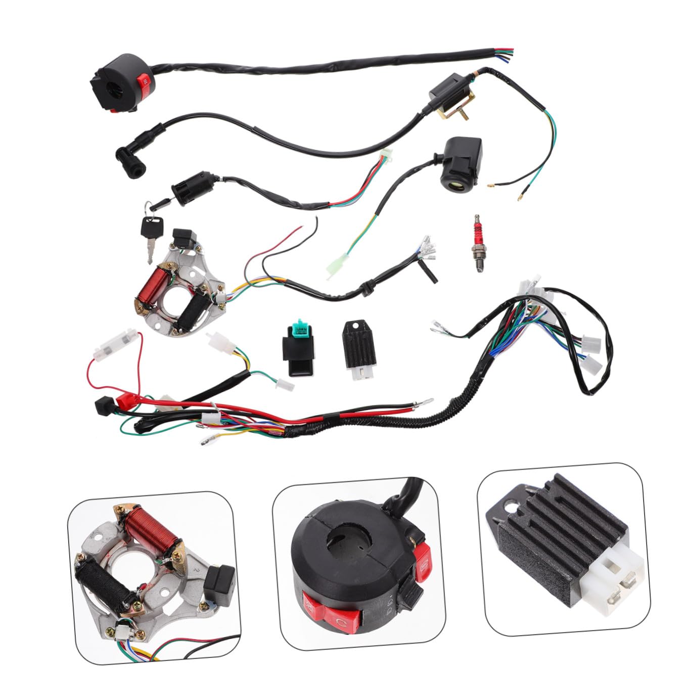 Faisceau de Câbles de Remplacement pour Vtt 1 Set Abs pour Moto