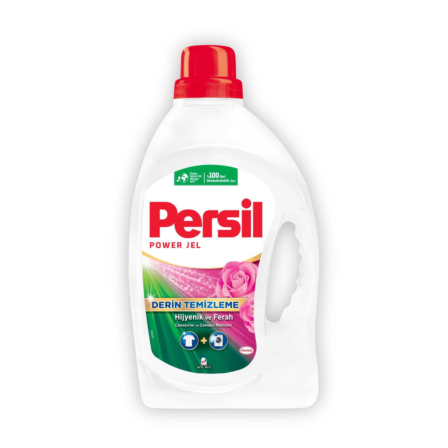 Persil Power Jel Derin Temizleme Plus Gülün Büyüsü 26 Yıkama Sıvı Çamaşır Deterjanı 1 x 1690 ml