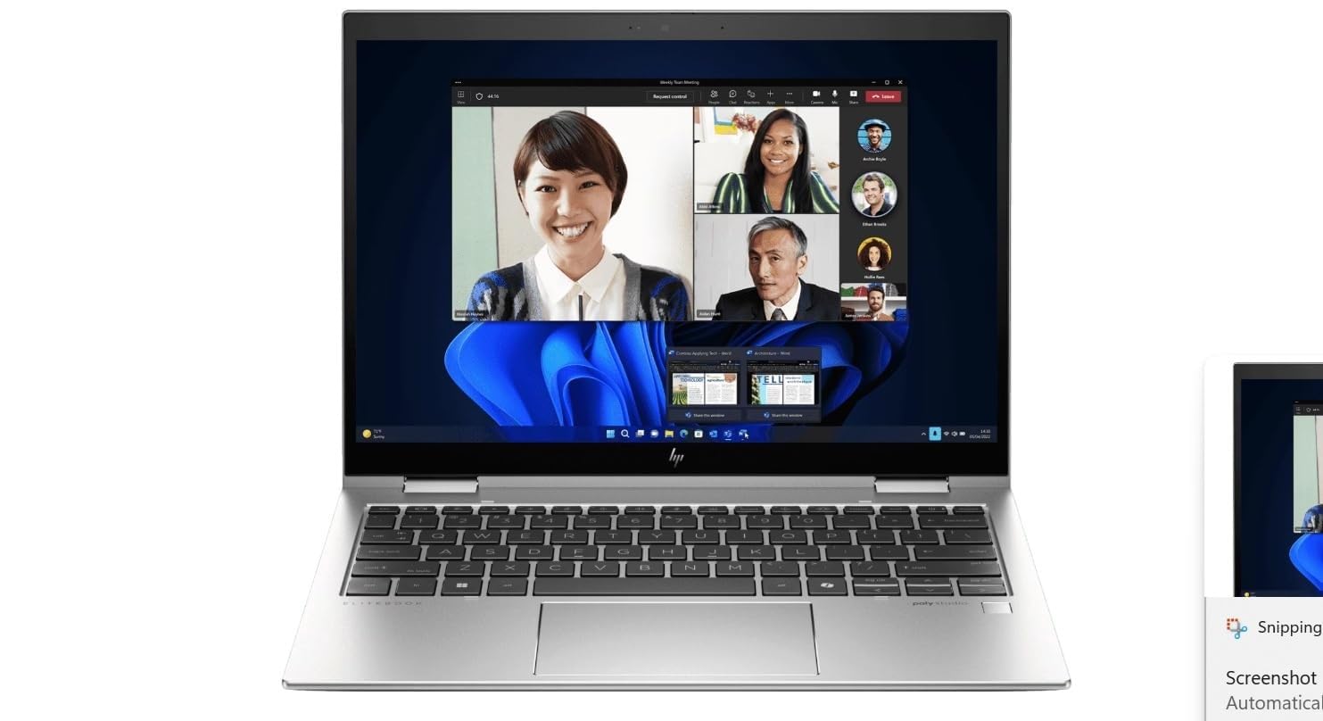 HP EliteBook/x360 830 G11/U7-155U/32GB/1TB SSD/400 nits FHD/Touch/BLK/FPR/IR/Aluminium/USB-C/Win11 Pro/3 Yr Onsite (B85PZPT)